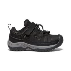 Keen Little Kids' Targhee Waterproof Shoe | Black/Steel Grey
