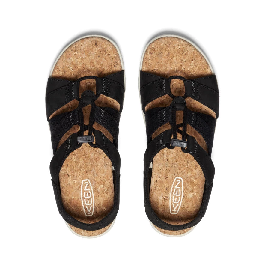 Keen Women's Elle Mixed Strap Sandal | Black/Birch 6 Keen Women's Elle Mixed Strap Sandal | Black/Birch - Image 4