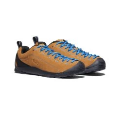 Keen Women's Jasper Suede Sneakers | Cathay Spice/Orion Blue -Step Style Shop 08222dd5a705c8cfc907b0f037bc264713a8fb41