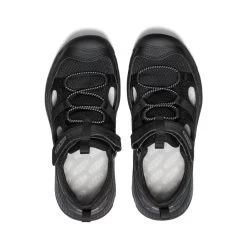 Keen Big Kids' Motozoa Sandal | Black/Alloy -Step Style Shop 085a00e1aadbb7cb21b49c2c88e0ae1d010f5886