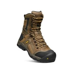 Keen Men's CSA Davenport 8" Insulated Waterproof Boot | Dark Earth/Inca Gold -Step Style Shop 0ff6650cd7da761fa94bd5789d29259ec348e061