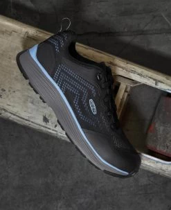 Keen Women's Sparta 2 (Aluminum Toe) | Airy Blue/Black -Step Style Shop 1025571 PDP LeftImage