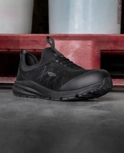 Keen Women's Vista Energy Shift ESD (Carbon-Fiber Toe) | Black/Black 14 Keen Women's Vista Energy Shift ESD (Carbon-Fiber Toe) | Black/Black -Step Style Shop 1026372 PDP LeftImage