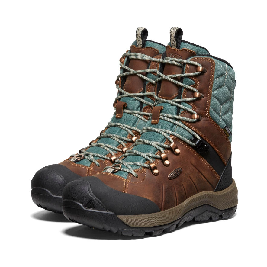 Women's Revel IV High Polar Waterproof Boot | KEEN Maple/Dark Forest 4 Women's Revel IV High Polar Waterproof Boot | KEEN Maple/Dark Forest - Image 2
