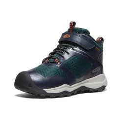 Keen Little Kids' Wanduro Waterproof Boot | Sky Captain/Sea Moss -Step Style Shop 16328ca6ecec18f6bf2614383ccf690b6c180595