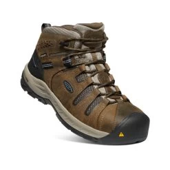 Keen Men's Flint II Waterproof Boot (Steel Toe) | Cascade Brown/Orion Blue -Step Style Shop 1835bfcfcfdee2aad2af25f0d5bbe6fbe18f033a