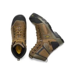 Keen Men's CSA Davenport 8" Insulated Waterproof Boot | Dark Earth/Inca Gold -Step Style Shop 1c4f05a133478c75cb4af64f0e89396adb30437f
