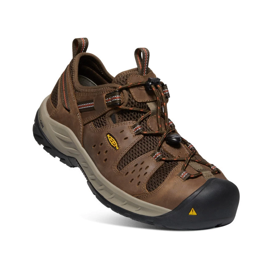 Keen Men's Atlanta Cool II (Steel Toe) | Shitake/Rust 5 Keen Men's Atlanta Cool II (Steel Toe) | Shitake/Rust - Image 3