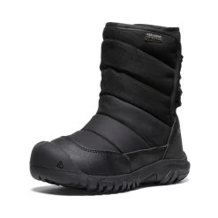 Keen Little Kids' Puffrider Waterproof Winter Boot | Black/Steel Grey -Step Style Shop 1f9ee2125c2f3e7b07182bd0e67962ae83b97c11