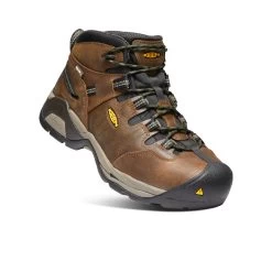 Keen Men's Detroit XT Waterproof Boot (Steel Toe) | Cascade Brown/Bronze Green -Step Style Shop 2a318f101146f0e37256e297ef56ea1fc1b517d8
