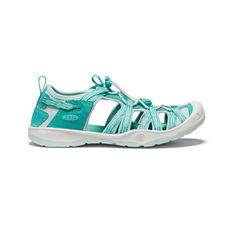 Keen Big Kids' Moxie Sandal | Waterfall/Blue Glass 3 Keen Big Kids' Moxie Sandal | Waterfall/Blue Glass