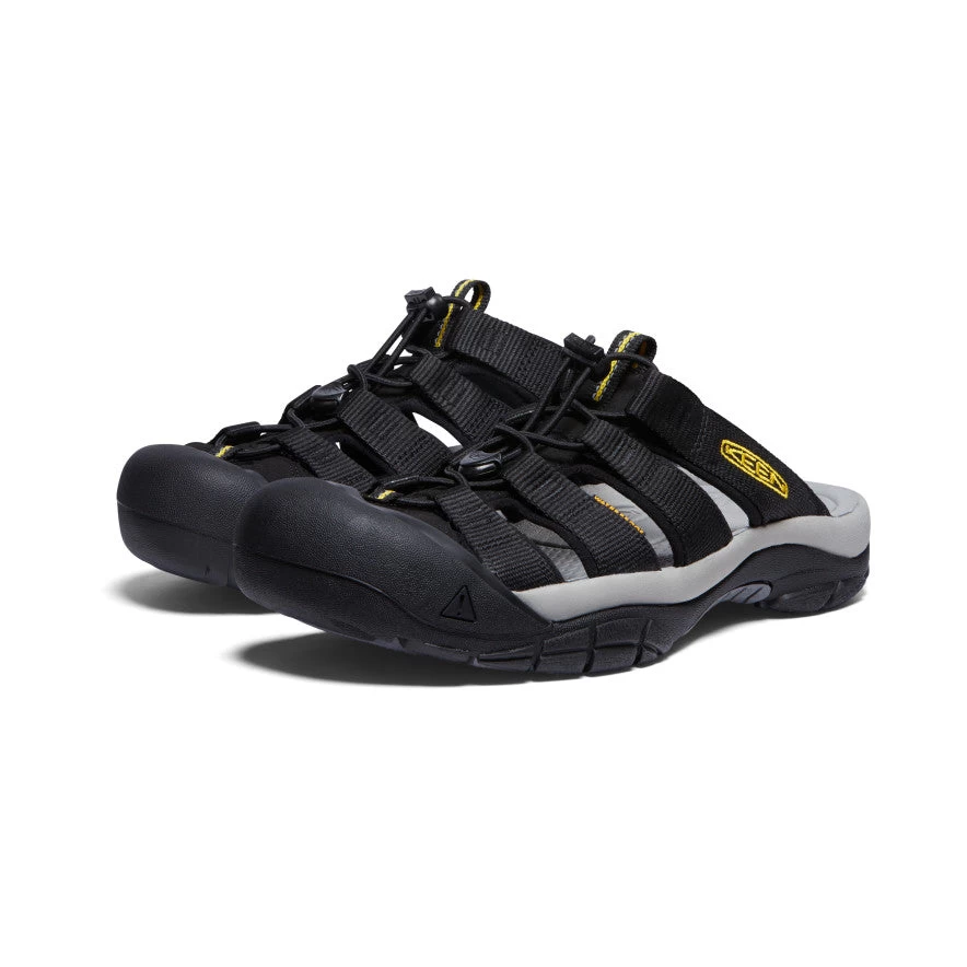 Men's Newport Slide | Black/KEEN Yellow 4 Men's Newport Slide | Black/KEEN Yellow - Image 2