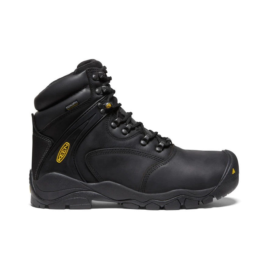Keen Men's Louisville 6" Waterproof Boot (Steel Toe) | Black 3 Keen Men's Louisville 6" Waterproof Boot (Steel Toe) | Black
