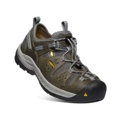 Keen Men's Atlanta Cool II ESD (Steel Toe) | Gargoyle/Midnight Navy -Step Style Shop 3458a89b7234c7128f2396f7a8de72320654273b