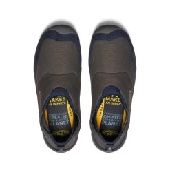 Keen Men's Hoodcamp Slip-On | Black Olive/Sky Captain -Step Style Shop 3501c202f5024905cff9e4f1579273f5f56e88f0