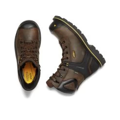 Keen Men's CSA Abitibi II Waterproof Boot (Carbon-Fiber Toe) | Cascade Brown/Black -Step Style Shop 35d262f2655bc24bfddc12a3fcce315d3bcc8312