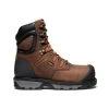 Keen Men's Camden 8" Insulated Waterproof Boot (Carbon-Fiber Toe) | Leather Brown/Black -Step Style Shop 388402382f488b77f9abf9bd48370f2fbe65b1cf