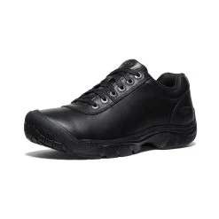 Keen Men's PTC Dress Oxford | Black -Step Style Shop 39e2f592c4e66f172a3d0bd09e1b156c49b7fb27
