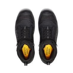 Keen Men's Reno KBF Waterproof Mid (Soft Toe) | Black/Black -Step Style Shop 3cd98317bb84701dc5821fa677c9b3080c50ea91