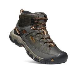 Keen Men's Targhee III Waterproof Mid Wide | Black Olive/Golden Brown -Step Style Shop 3f3c2f0b07885ae9b5afc6a5be7a4c58d4163b20