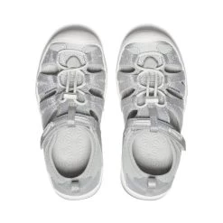 Keen Little Kids' Moxie Sandal | Silver -Step Style Shop 410cccae79c92abd780bb1e0e9287e28092d70ec