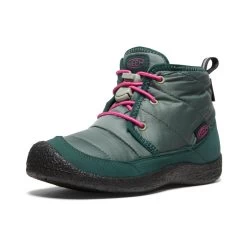 Keen Little Kids' Howser II Waterproof Chukka | Dark Forest/Fuchsia Purple 10 Keen Little Kids' Howser II Waterproof Chukka | Dark Forest/Fuchsia Purple -Step Style Shop 4160a7905bd1c3869a22d0e4026682f29bc5a20a