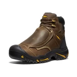 Keen Men's Mt Vernon 6" MET Waterproof Boot (Steel Toe) | Cascade Brown -Step Style Shop 41ea674ed6a470a7f84b421e664dbcccaf6756e0