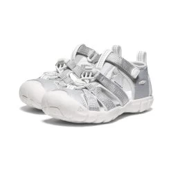 Keen Little Kids' Seacamp II CNX | Silver/Star White -Step Style Shop 43bfa3a93385b6b2fc0f743f60e55f3977146312