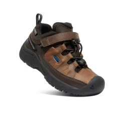 Keen Little Kids' Targhee Waterproof Shoe | Coffee Bean/Bison -Step Style Shop 44b752e9a2eec49e18a643e42a85728c06449fc9