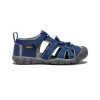 Keen Little Kids' Seacamp II CNX | Blue Depths/Gargoyle -Step Style Shop 456ef842ffbe304e437889802d69f2f3d8581773