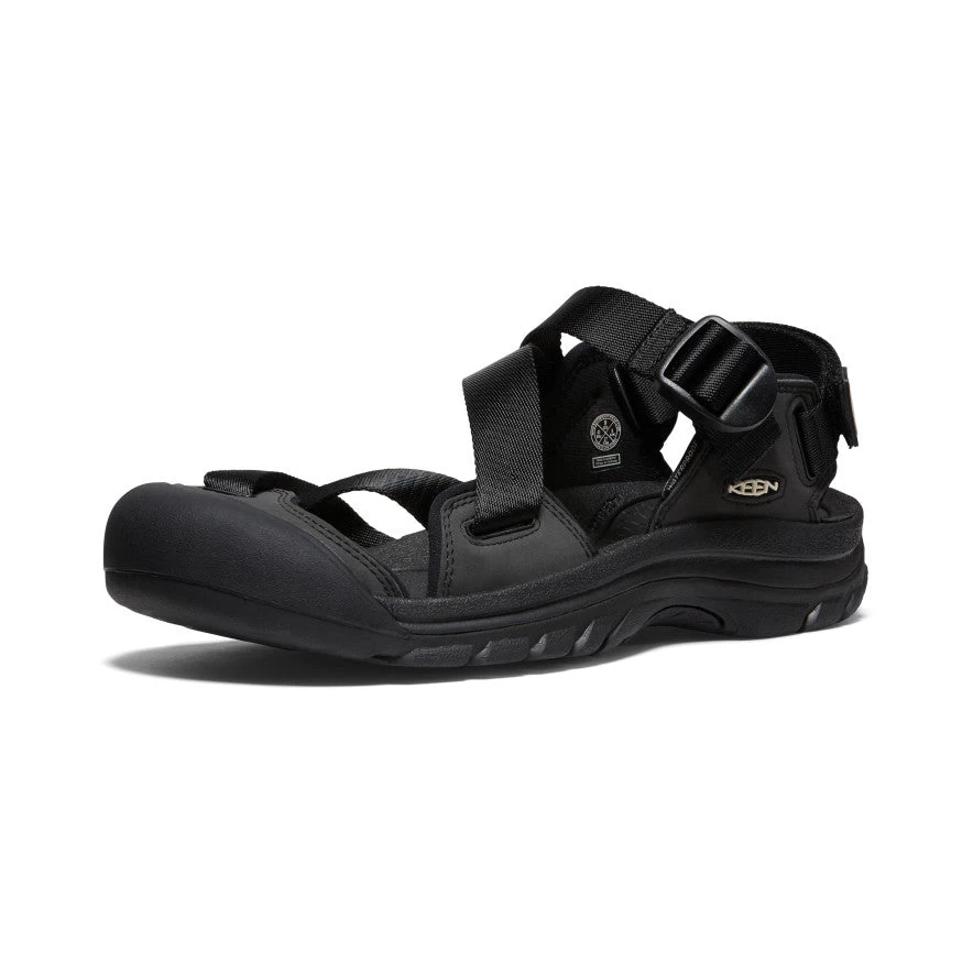 Keen Men's Zerraport II Sandal | Black/Black 5 Keen Men's Zerraport II Sandal | Black/Black - Image 3