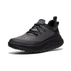 Keen Men's WK400 Waterproof Walking Shoe | Black/Black -Step Style Shop 4819264ece6101067da2bf934adb2e2d1749916b
