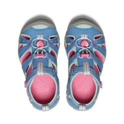 Keen Little Kids' Seacamp II CNX | Coronet Blue/Hot Pink -Step Style Shop 503617c976f2ac8d9277ccb9ca5f2b0fab46f394