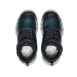 Keen Little Kids' Wanduro Waterproof Boot | Sky Captain/Sea Moss -Step Style Shop 5074a293487269c0d66fda6a6d054605dbfc3620