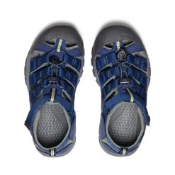 Keen Big Kids' Newport H2 | Blue Depths/Gargoyle -Step Style Shop 5152cb15ce92f673de7e06f6d9a3a74ec59ef024