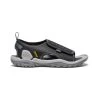 Keen Big Kids' Knotch River Open-Toe | Black/Steel Grey -Step Style Shop 515801bd4c4abd83670374517a08784c21c3ef49