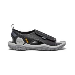 Keen Big Kids' Knotch River Open-Toe | Black/Steel Grey