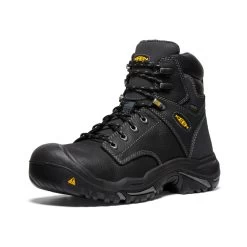 Keen Men's Mt Vernon 6" Waterproof Boot (Steel Toe) | Black -Step Style Shop 5204cd72980a4b7678cd5cbf2e447a9251f488c8