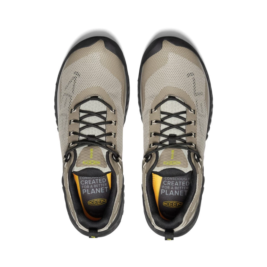 Keen Men's NXIS EVO Waterproof Shoe | Plaza Taupe/Citronelle 6 Keen Men's NXIS EVO Waterproof Shoe | Plaza Taupe/Citronelle - Image 4