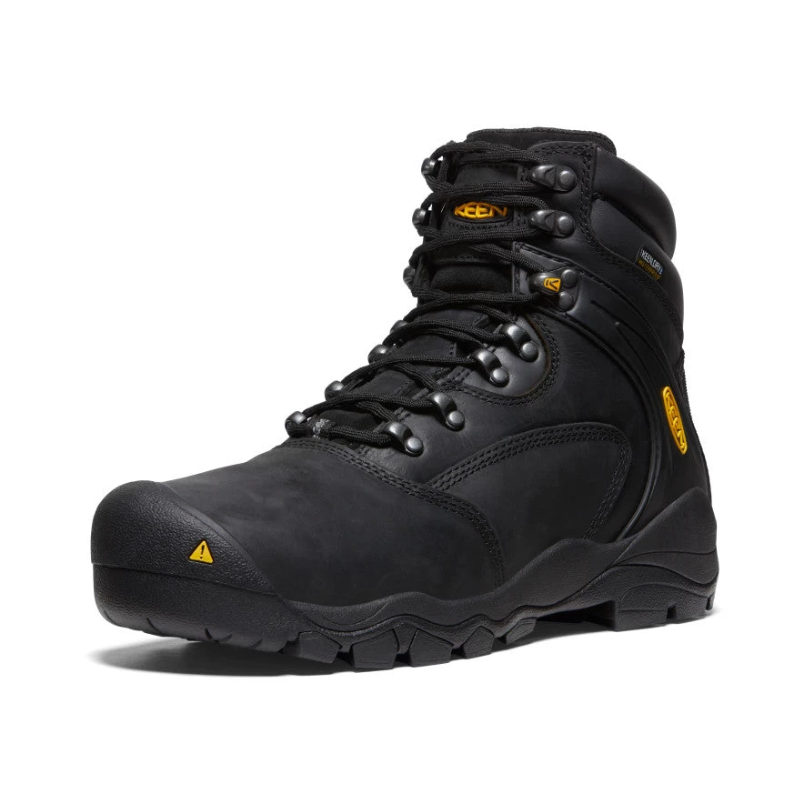 Keen Men's Louisville 6" Waterproof Boot (Steel Toe) | Black 5 Keen Men's Louisville 6" Waterproof Boot (Steel Toe) | Black - Image 3