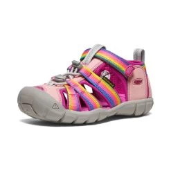 Keen Little Kids' Seacamp II CNX | Rainbow/Festival Fuchsia -Step Style Shop 5436ef9a48779c53f1ac4725a912c21298a6d2ea
