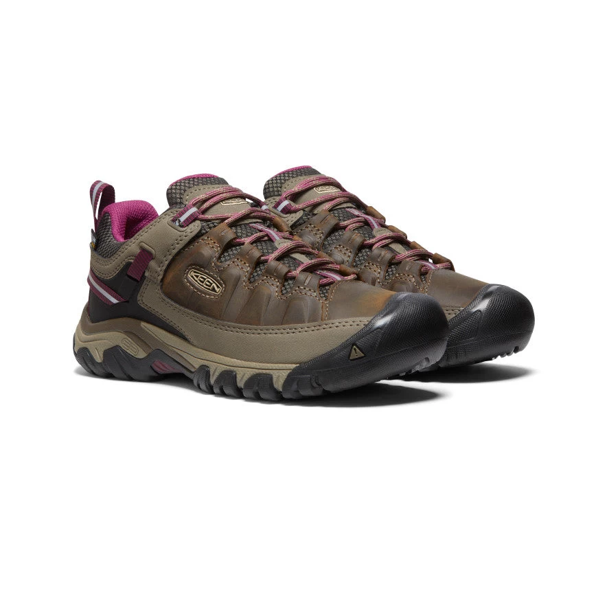 Keen Women's Targhee III Waterproof | Weiss/Boysenberry 4 Keen Women's Targhee III Waterproof | Weiss/Boysenberry - Image 2