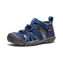 Keen Little Kids' Seacamp II CNX | Blue Depths/Gargoyle -Step Style Shop 55f0d1f86006adfcbb2de86654e3393ac02c1489