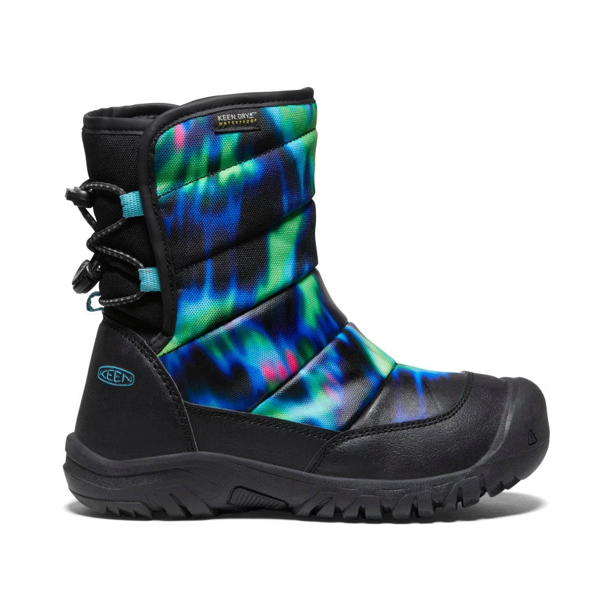 Keen Big Kids' Puffrider Waterproof Winter Boot | Northern Lights/Black 3 Keen Big Kids' Puffrider Waterproof Winter Boot | Northern Lights/Black