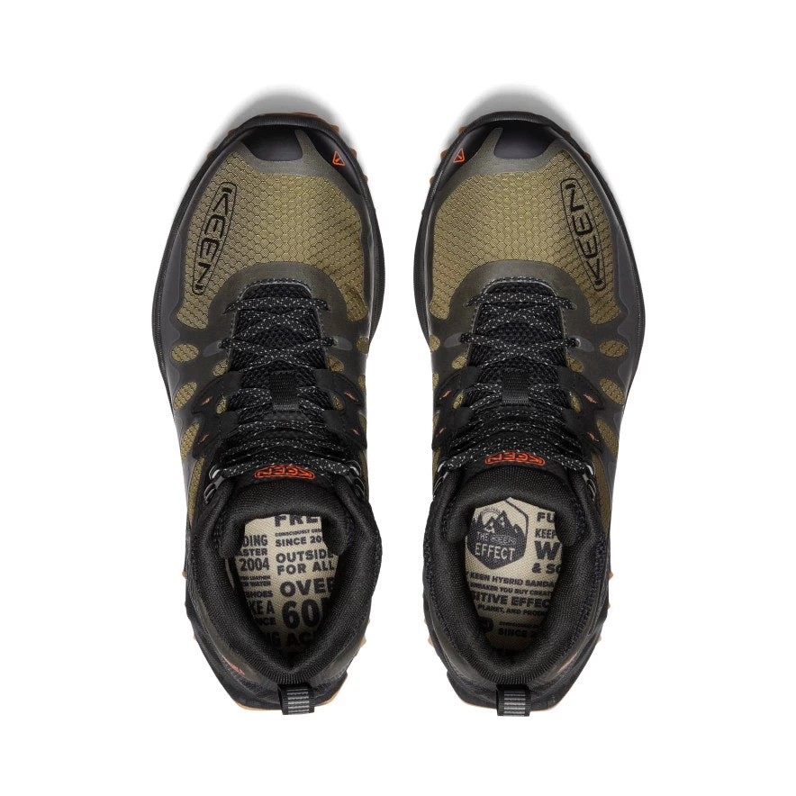 Keen Men's Zionic Waterproof Hiking Boot | Dark Olive/Scarlet Ibis 6 Keen Men's Zionic Waterproof Hiking Boot | Dark Olive/Scarlet Ibis - Image 4