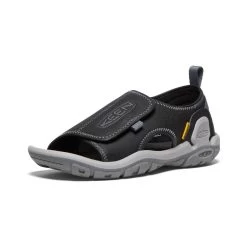 Keen Big Kids' Knotch River Open-Toe | Black/Steel Grey -Step Style Shop 63b3308fe2a1a812029d1875bfa3ec5a1fa5663a