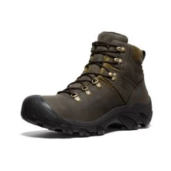 Keen Men's Pyrenees Waterproof Hiking Boot | Mulch/Military Olive -Step Style Shop 659b73ddd6659209a616226ccb5d40640372bb43