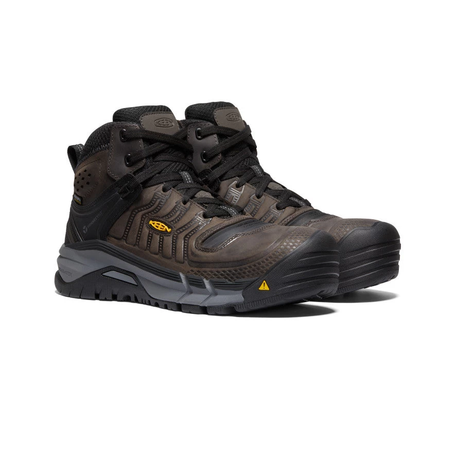 Keen Men's Kansas City+ Waterproof Mid (Carbon-Fiber Toe) | Coffee Bean/Black 4 Keen Men's Kansas City+ Waterproof Mid (Carbon-Fiber Toe) | Coffee Bean/Black - Image 2