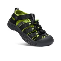 Keen Big Kids' Newport H2 | Black/Lime Green -Step Style Shop 69441469e143619eea9321e6e41b5aa77fbe9ede