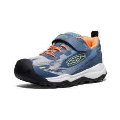 Keen Little Kids' Wanduro Speed Hiking Shoe | Vintage Indigo/Tangerine -Step Style Shop 6951d02341dd7ece69607d7b83fc2da2591f39e7